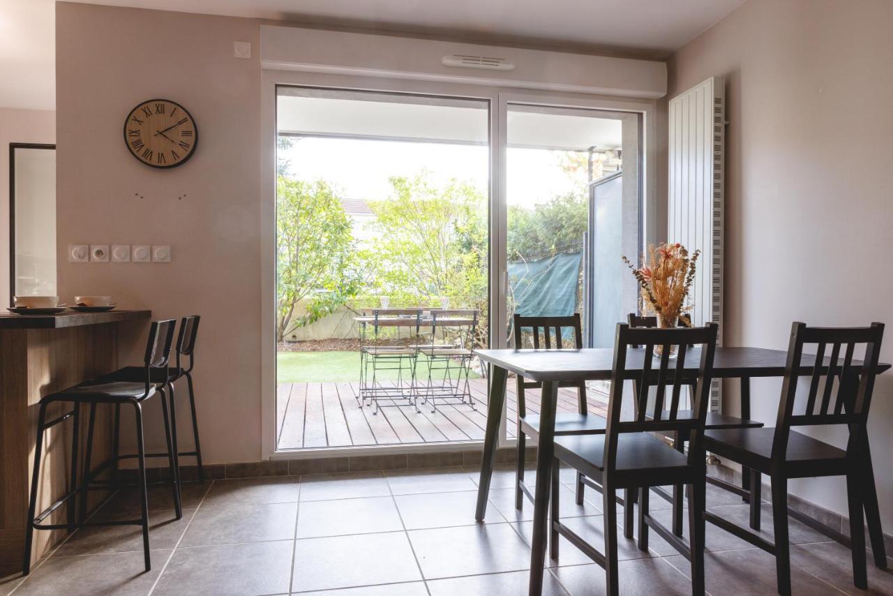 Superbe Appartement Terrasse Rdc - New Location บูร์-ก็อง-เบรส ภายนอก รูปภาพ