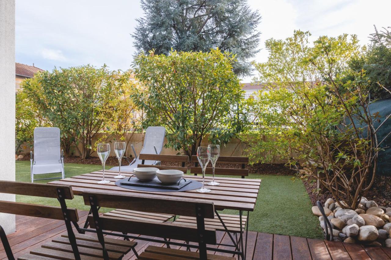 Superbe Appartement Terrasse Rdc - New Location บูร์-ก็อง-เบรส ภายนอก รูปภาพ